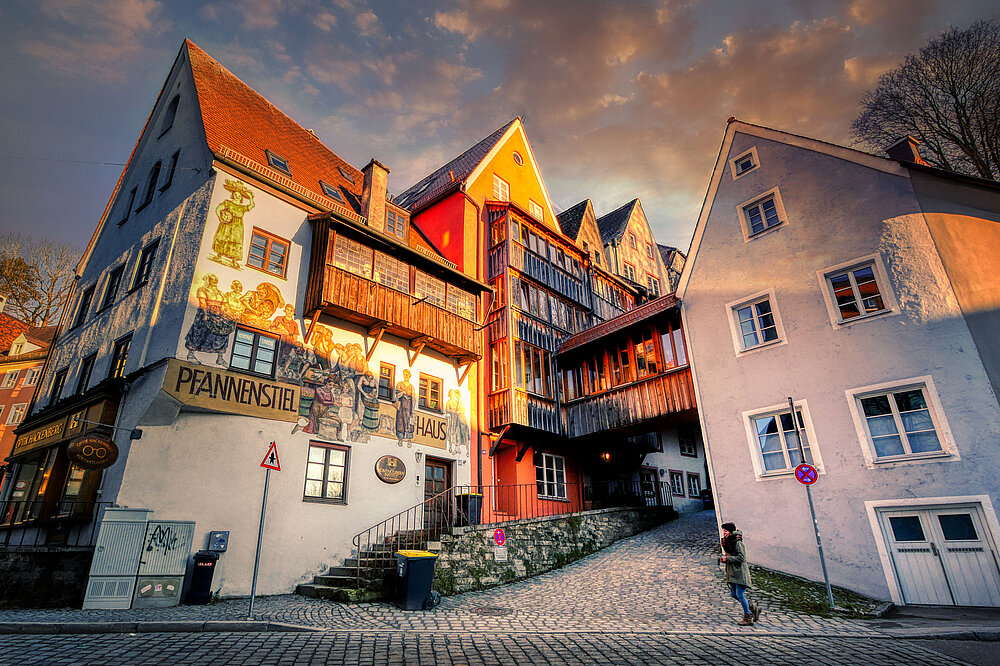 Landsberg Hexenviertel Pfannenstiehl Haus