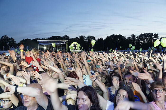 Konzert auf der Waitzinger Wiese