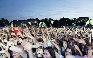 Konzert auf der Waitzinger Wiese