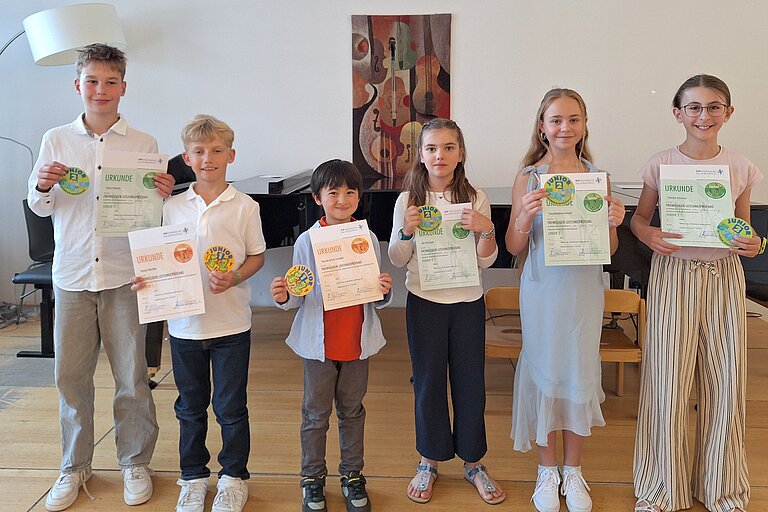 Juniorprüfungen Musikschule Juni 2026