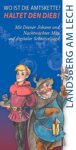 Flyer - Digitale Schnitzeljagd in Landsberg am Lech