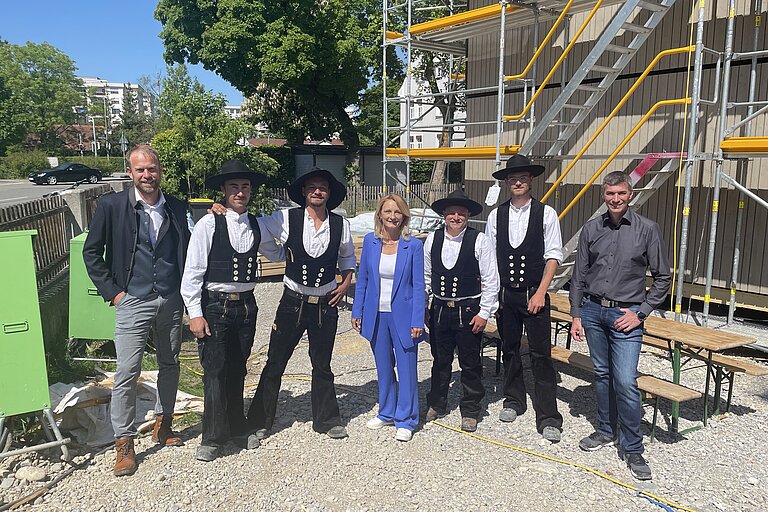 Richtfest in der Katharinenstraße