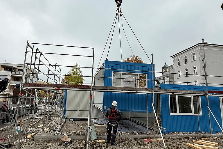 Start der Bauphase Kita am Katharinenanger