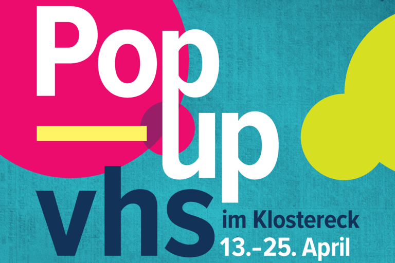 Pop-up-Klostereck Volkshochschule