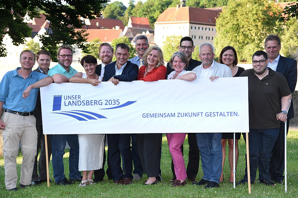 Mitglieder des Lenkungskreises Landsberg 2035