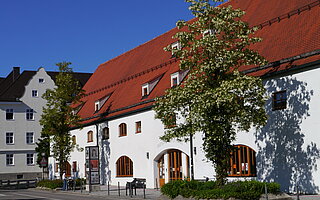 Außenansicht der Stadtbibliothek