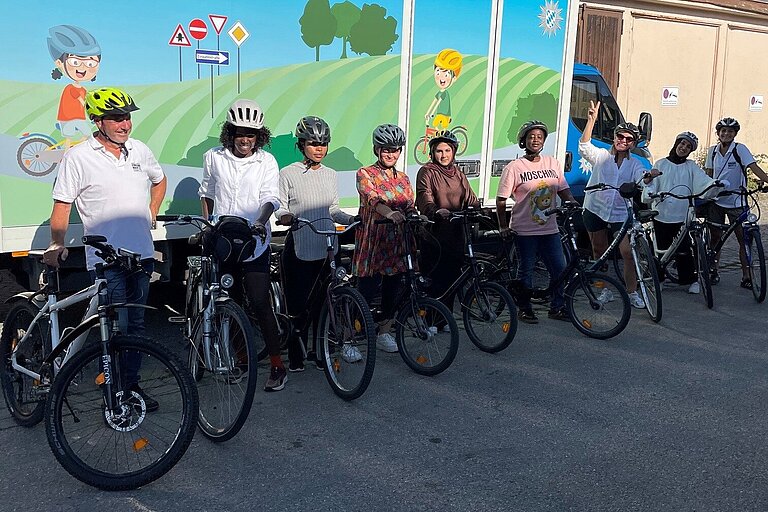 Interkultureler Fahrradkurs