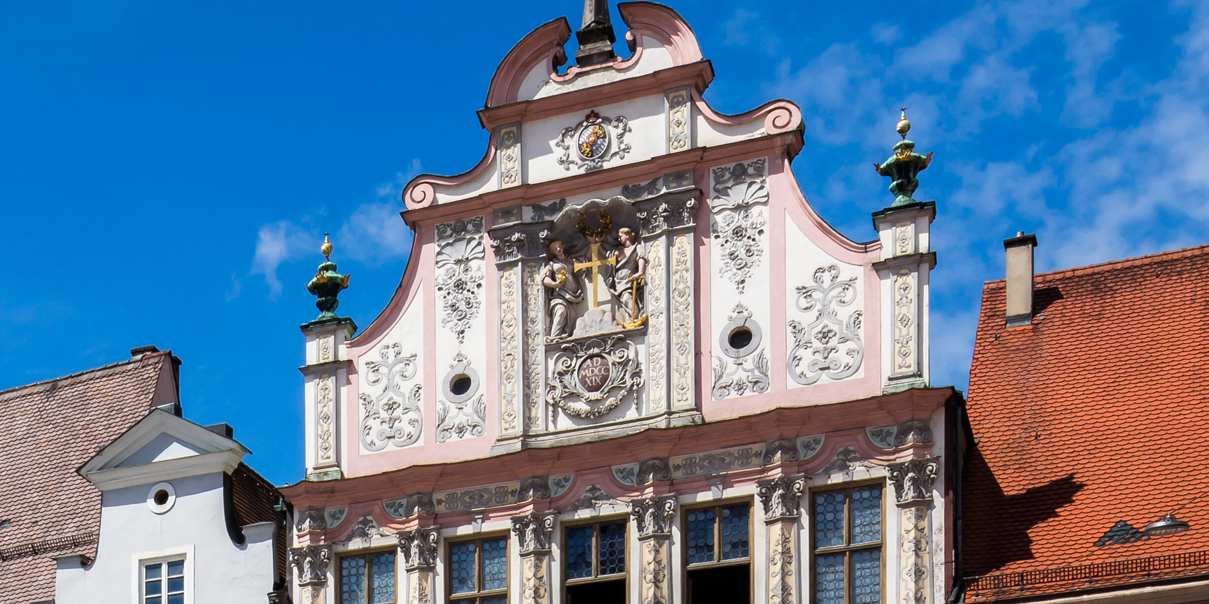 Giebel am Historischen Rathaus 